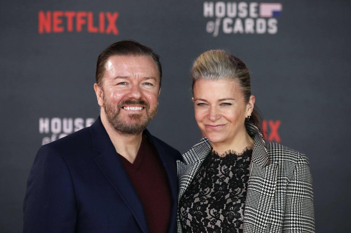 Netflix zal nieuwe film van Ricky Gervais als eerste vertonen