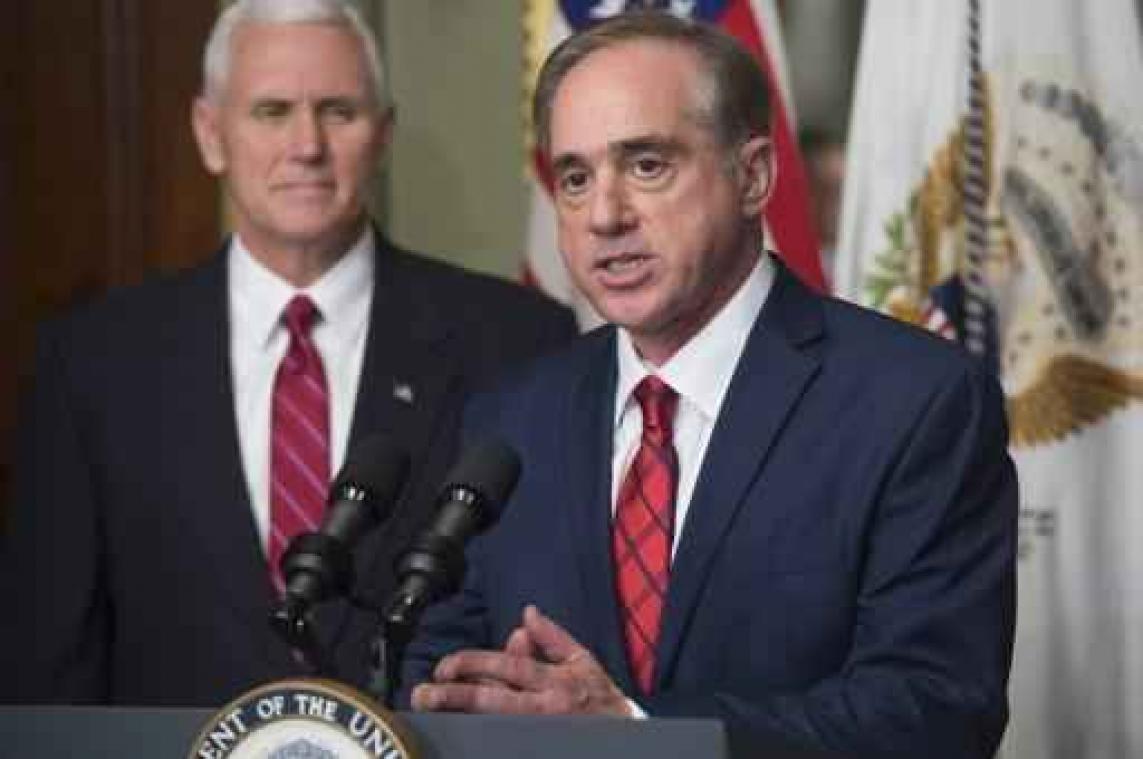 Trump benoemt minister van Veteranenzaken tot 'designated survivor'