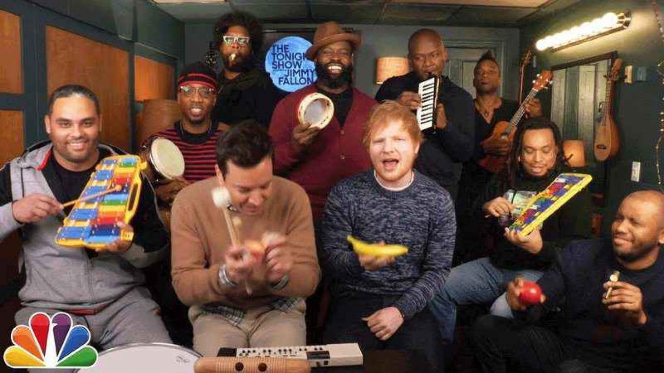 Ed Sheeran covert 'Shape of you' met originele kinderinstrumenten