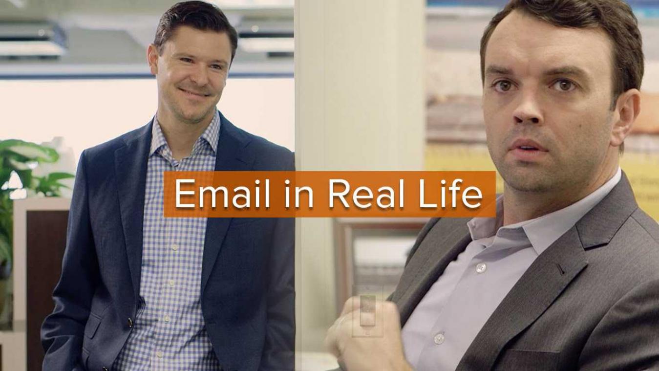 Hilarisch: zo ziet e-mail eruit in real life