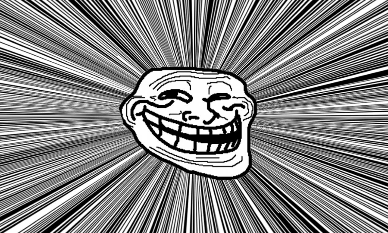 Wie is de man achter de 'trollface'?