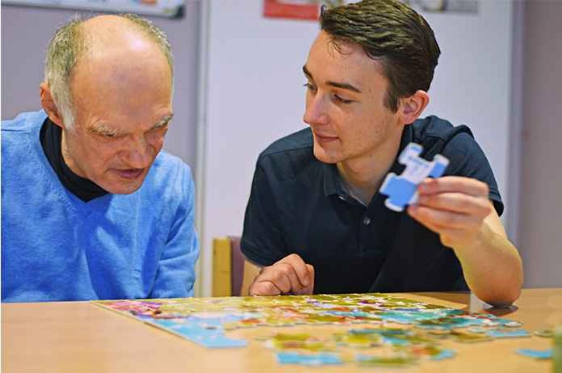 Werken voor een goed doel: Arthur D'hondt van vzw De Lovie