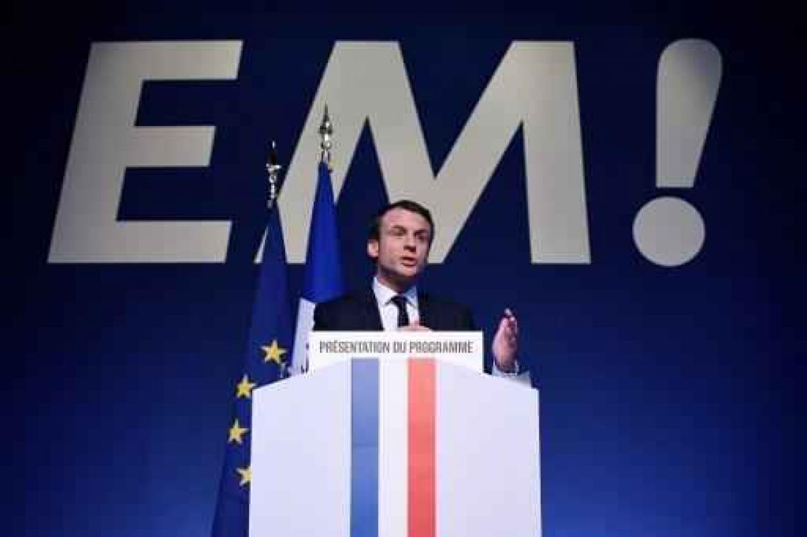 Franse presidentsverkiezingen - "Macron wint eerste ronde"