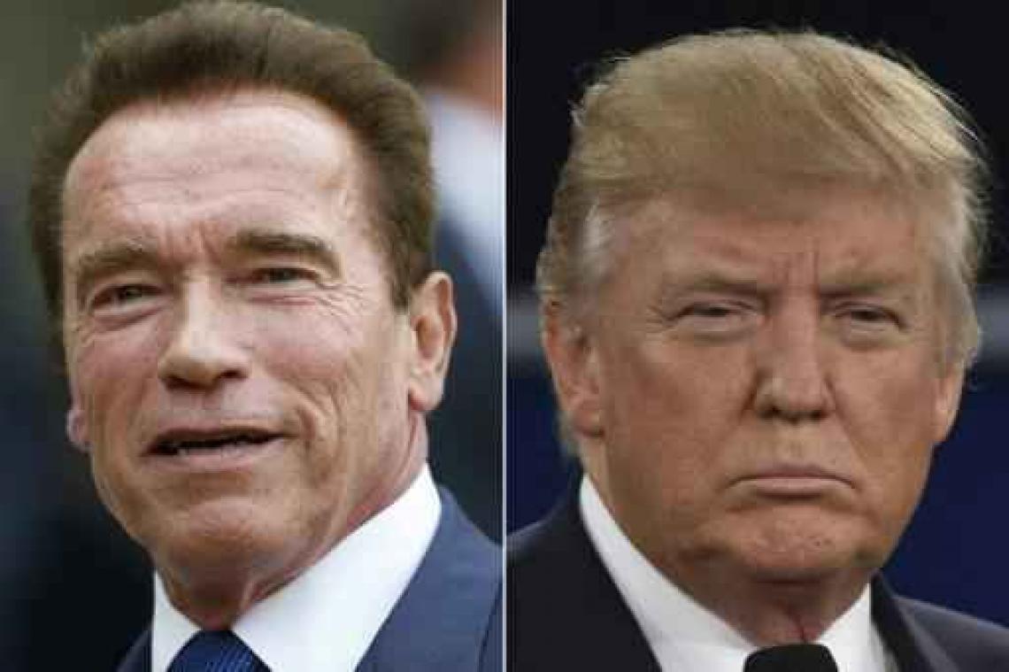 Schwarzenegger past voor nieuw seizoen van "The Apprentice" door Trump