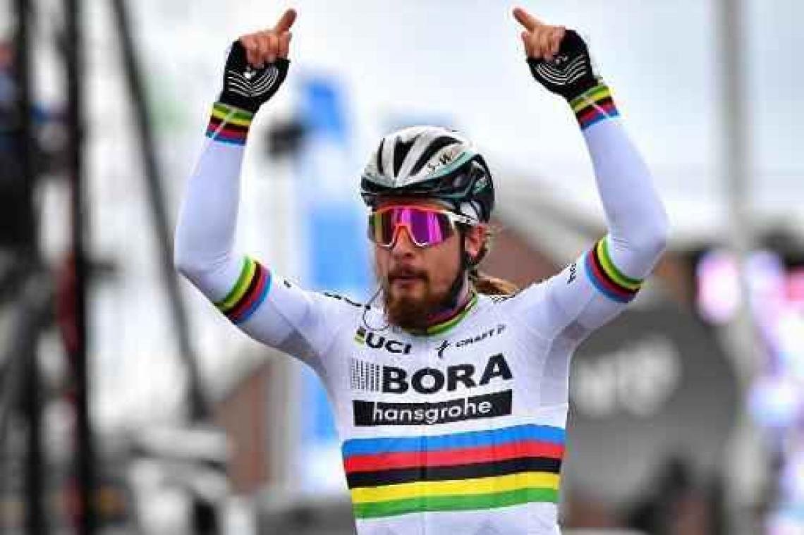 Strade Bianche: Wereldkampioen Sagan voelt zich niet goed en geeft op