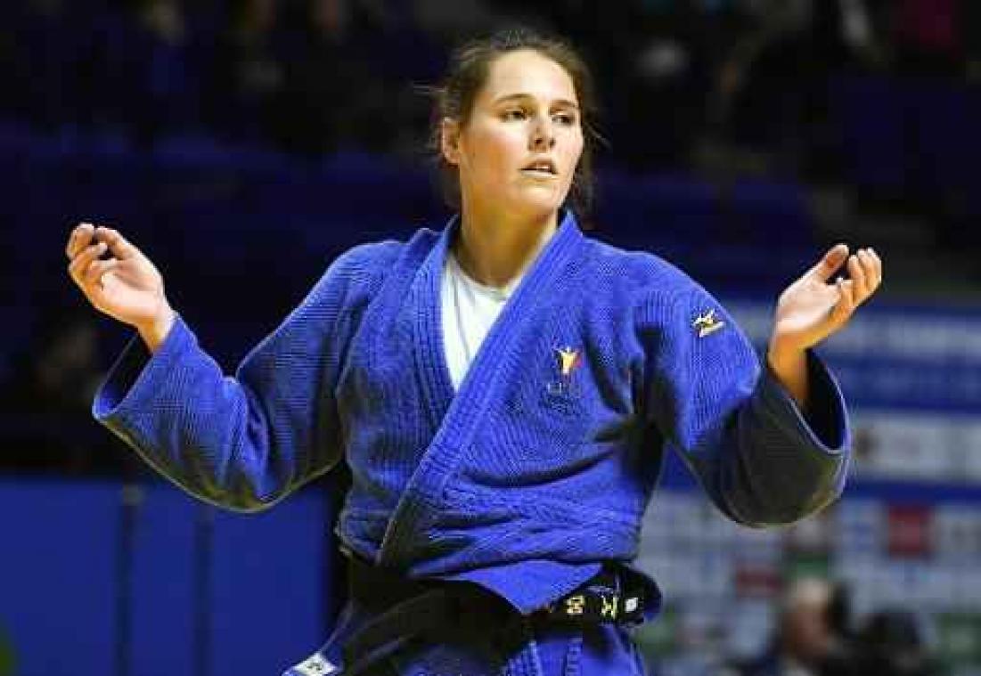 European Open judo Praag - Juniore Gabriella Willems klopt Roxane Taeymans voor brons