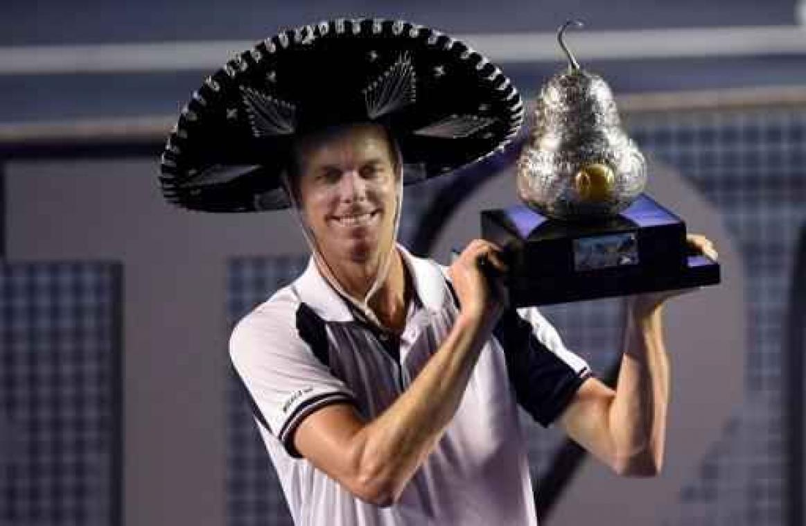 Querrey verrast Nadal in de finale van ATP Acapulco
