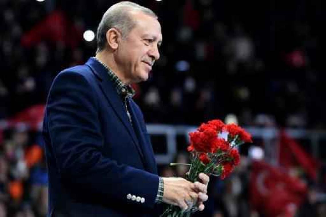 Erdogan vergelijkt Duitse beslissing met "nazi-praktijken"