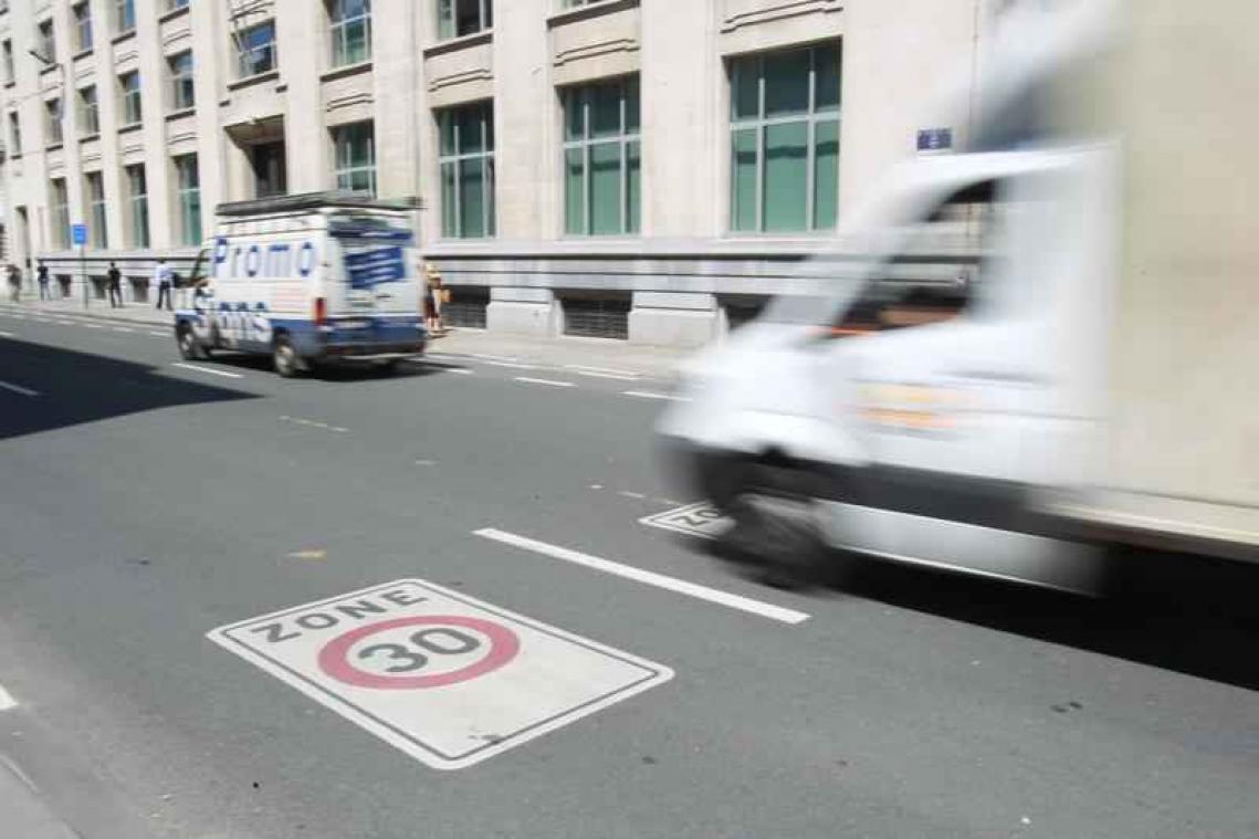 "Naar zone 30 als norm op Brusselse lokale wegen"