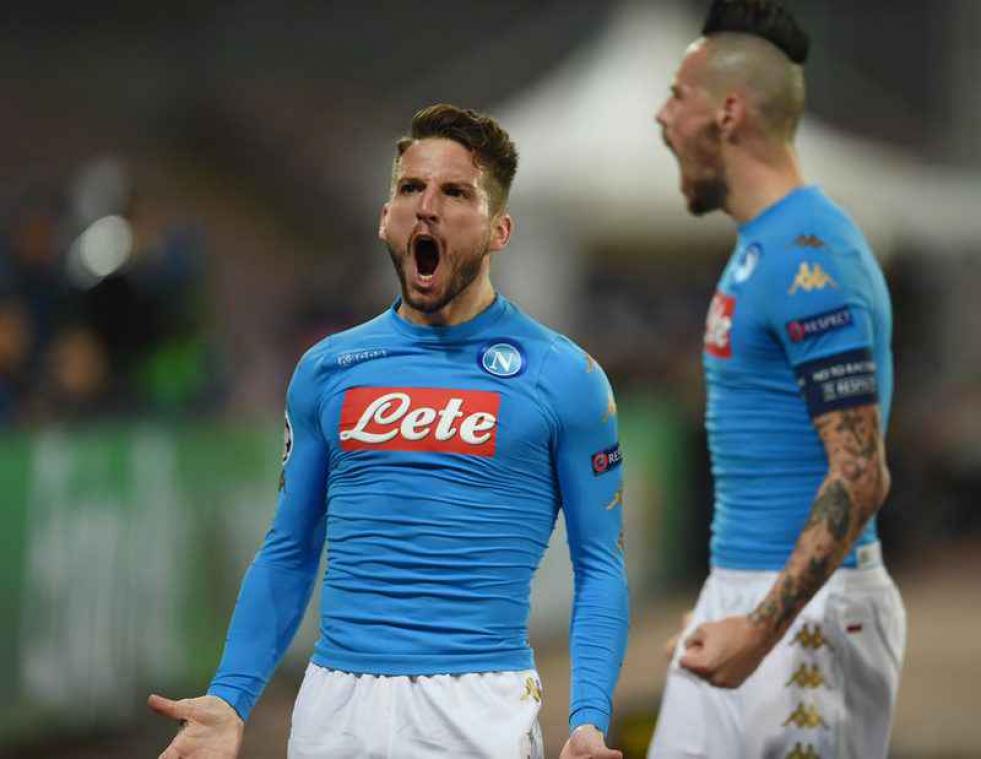 Mertens kan Napoli niet behoeden voor Europese uitschakeling