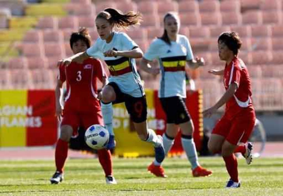 Cyprus Women's Cup - Red Flames worden zevende na zege tegen Oostenrijk