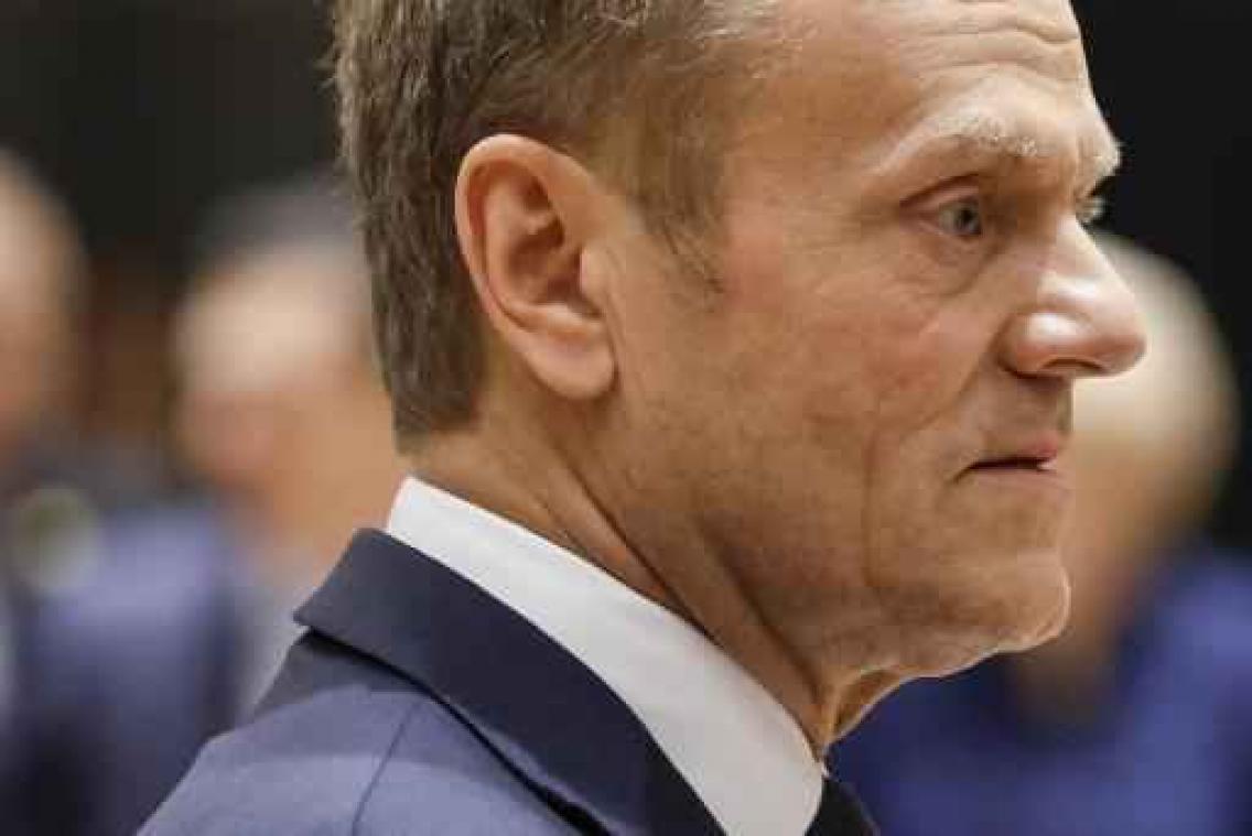 Donald Tusk herbenoemd als Europees president