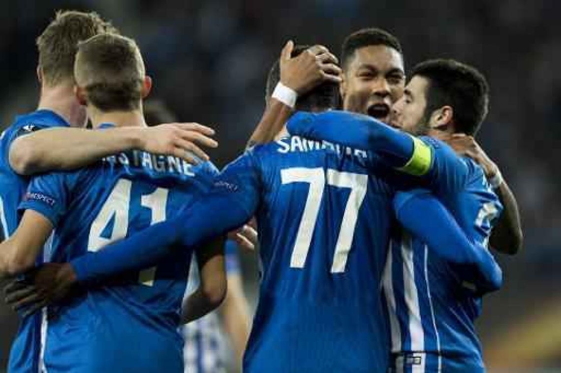 Europa League - Racing Genk voert demonstratie op op het veld van AA Gent en wint met 2-5