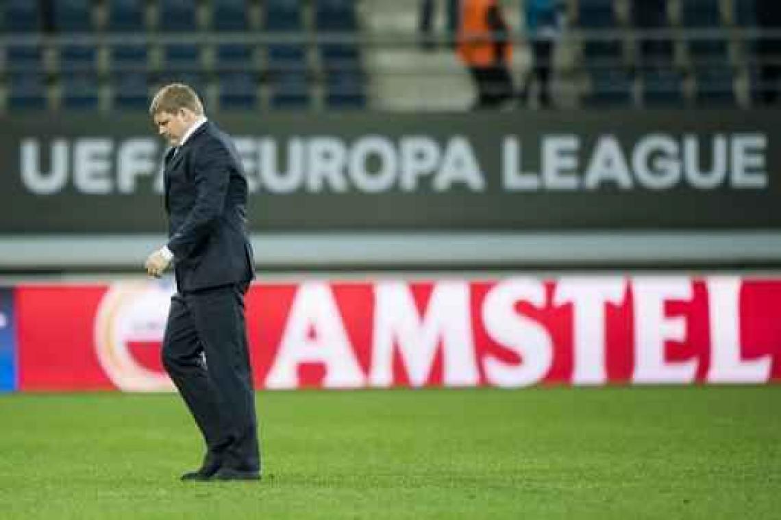 Europa League - Gentse T1 Hein Vanhaezebrouck vindt 2-5 fel overdreven