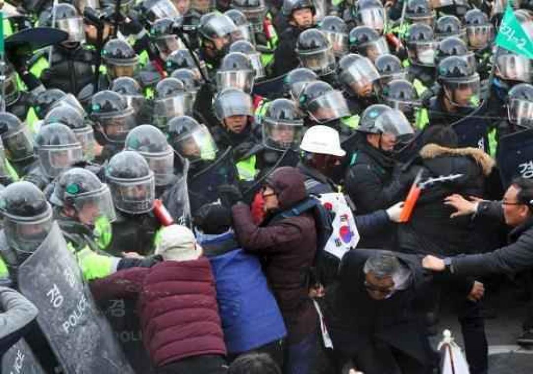 Twee mensen laten het leven bij demonstraties van Park-aanhangers in Zuid-Korea