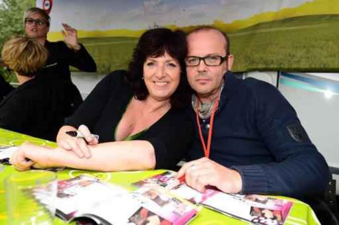 Actrice Annick Segal steunt campagneweek van de Brailleliga