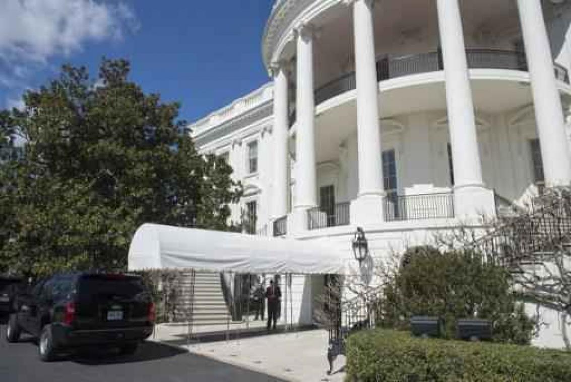 Man opgepakt in tuin van Witte Huis