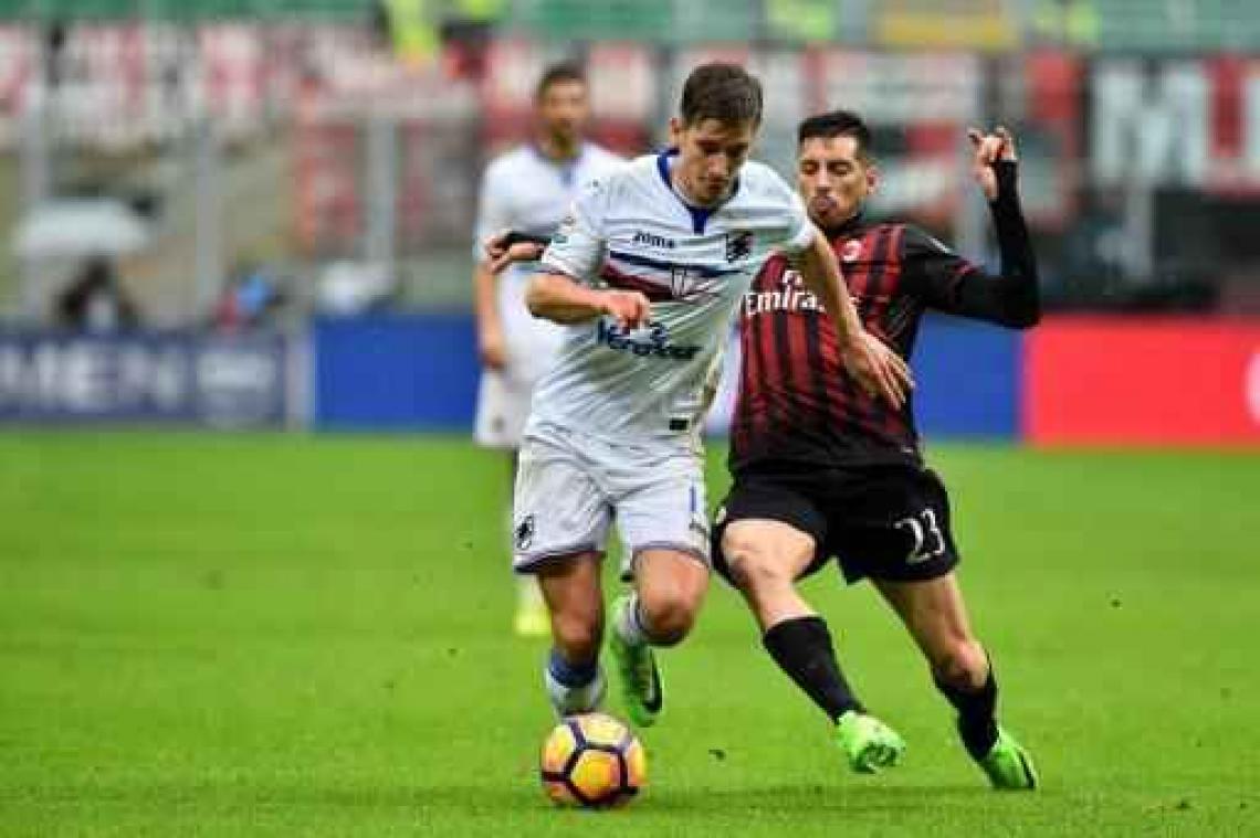 Belgen in het buitenland - Invaller Dennis Praet wint met Sampdoria Genuese stadsderby