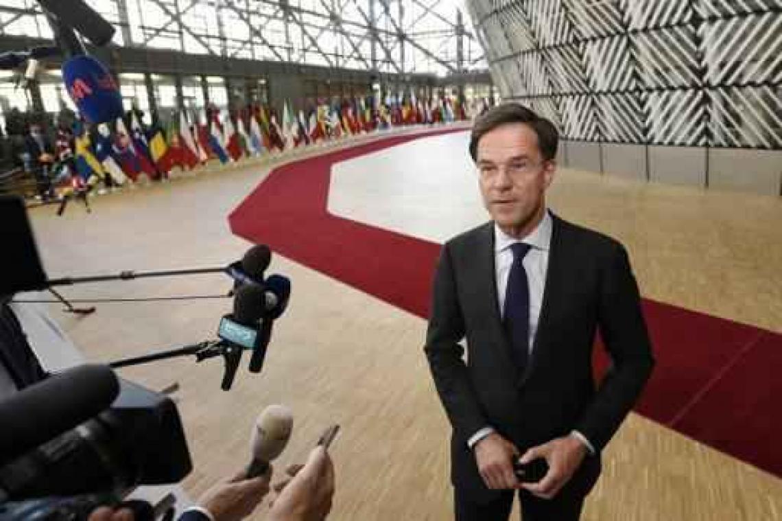 Rutte: "Ik denk niet aan excuses"