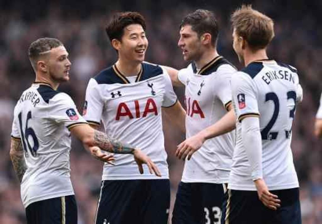 Tottenham plaatst zich probleemloos voor halve finales FA Cup