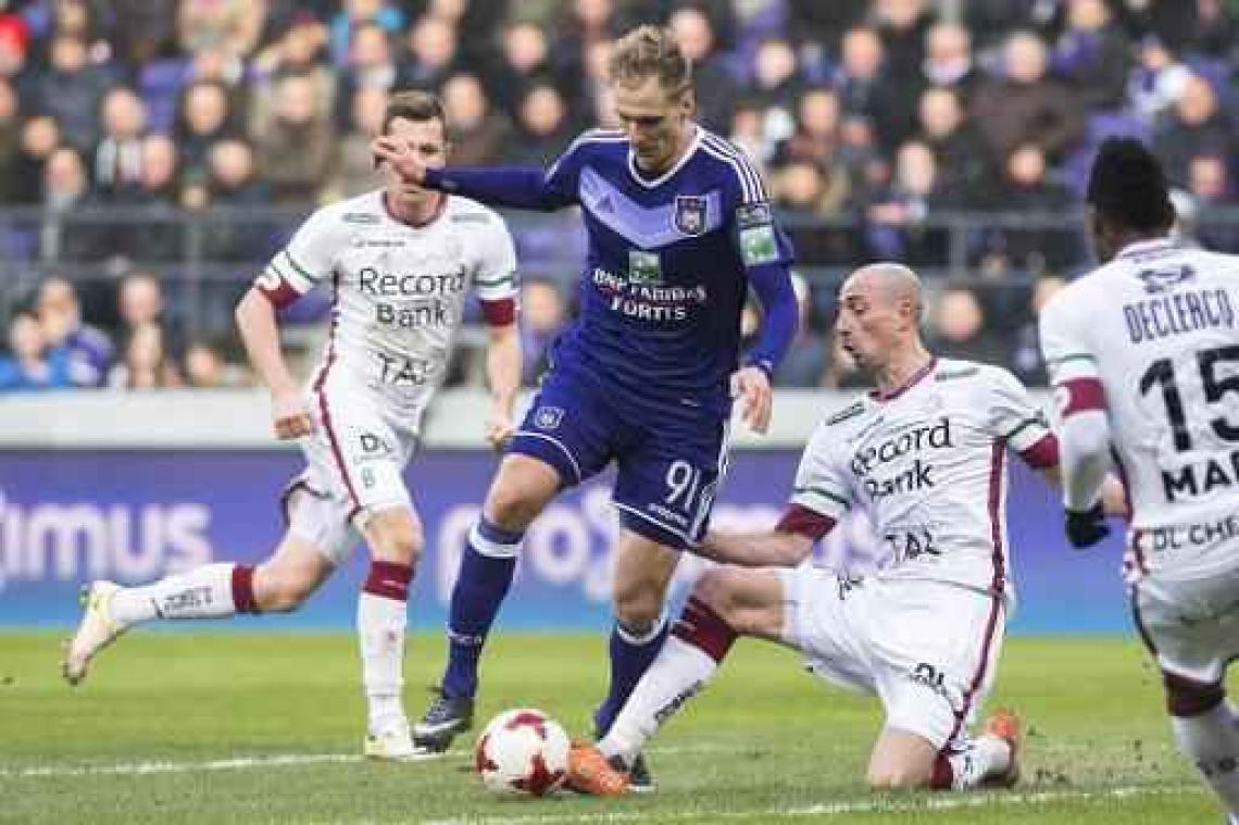 Zulte Waregem en Anderlecht openen Play-Off I op 31 maart