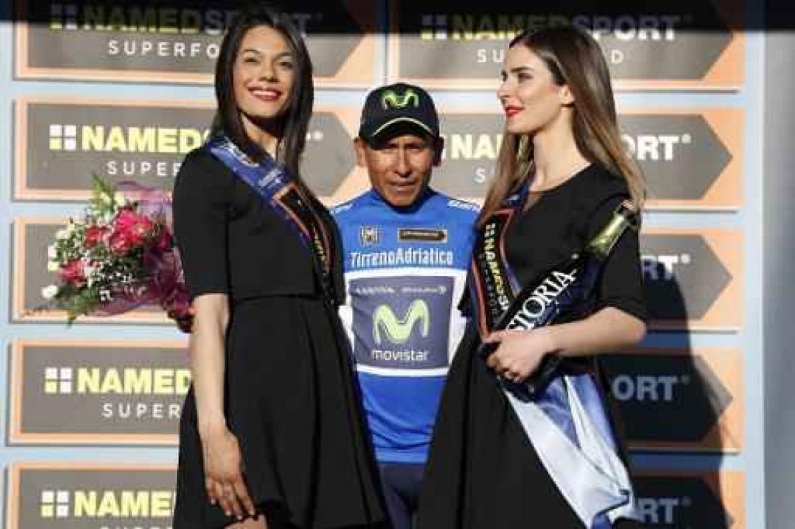 Quintana steekt tweede eindzege Tirreno-Adriatico op zak, Dennis wint slotetappe