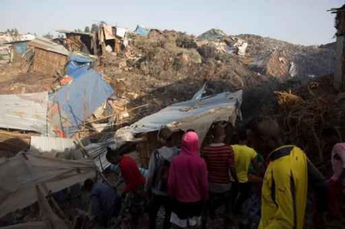 Al 113 doden na grondverschuiving op vuilnisbelt in Ethiopië