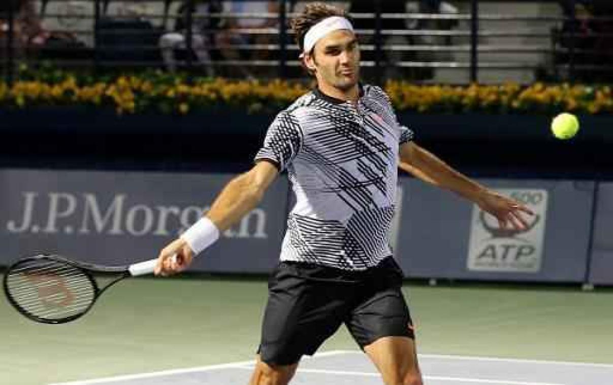 Roger Federer is maat te groot voor Nadal in Indian Wells