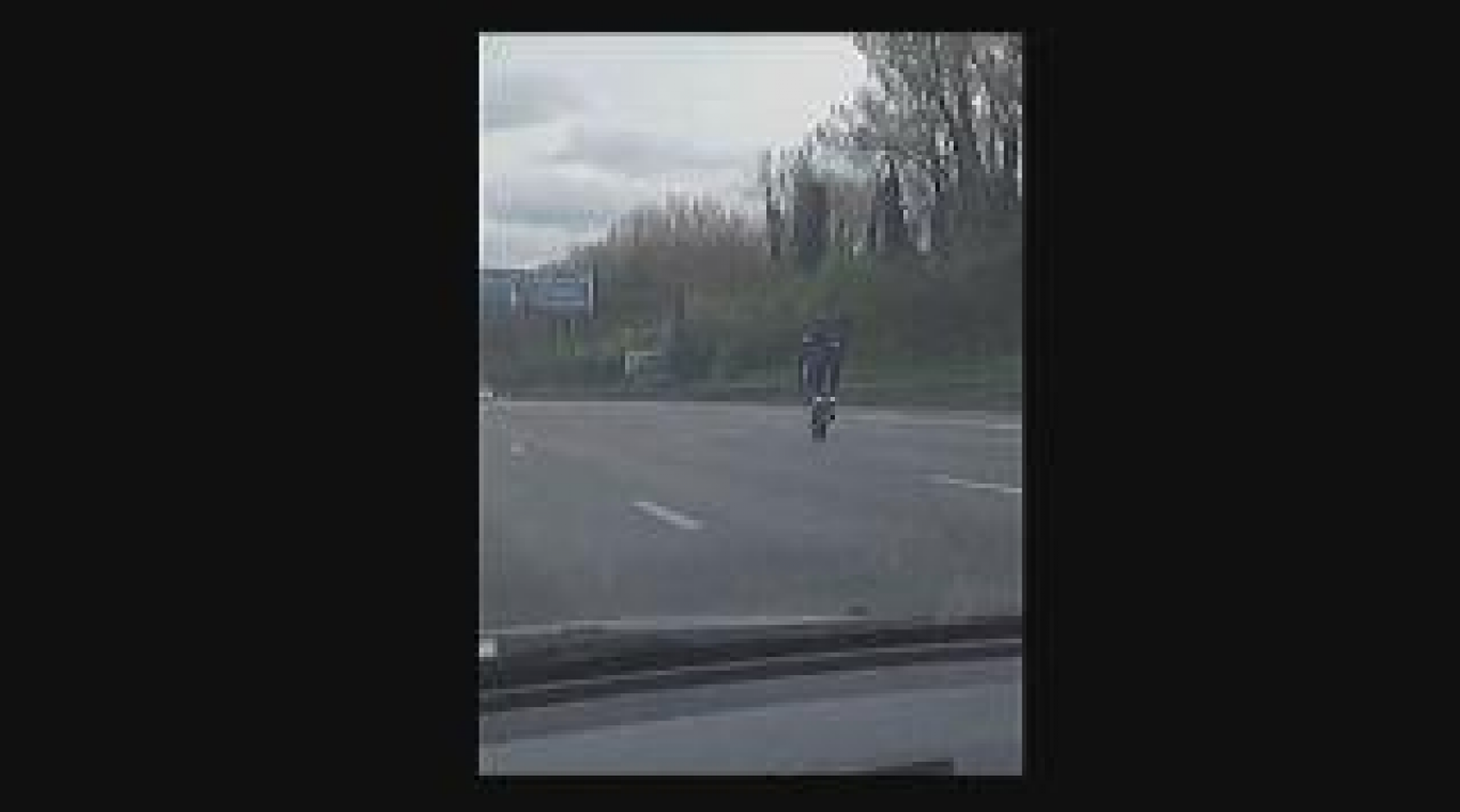Politie onderzoekt filmpje stuntrijder Brusselse Ring