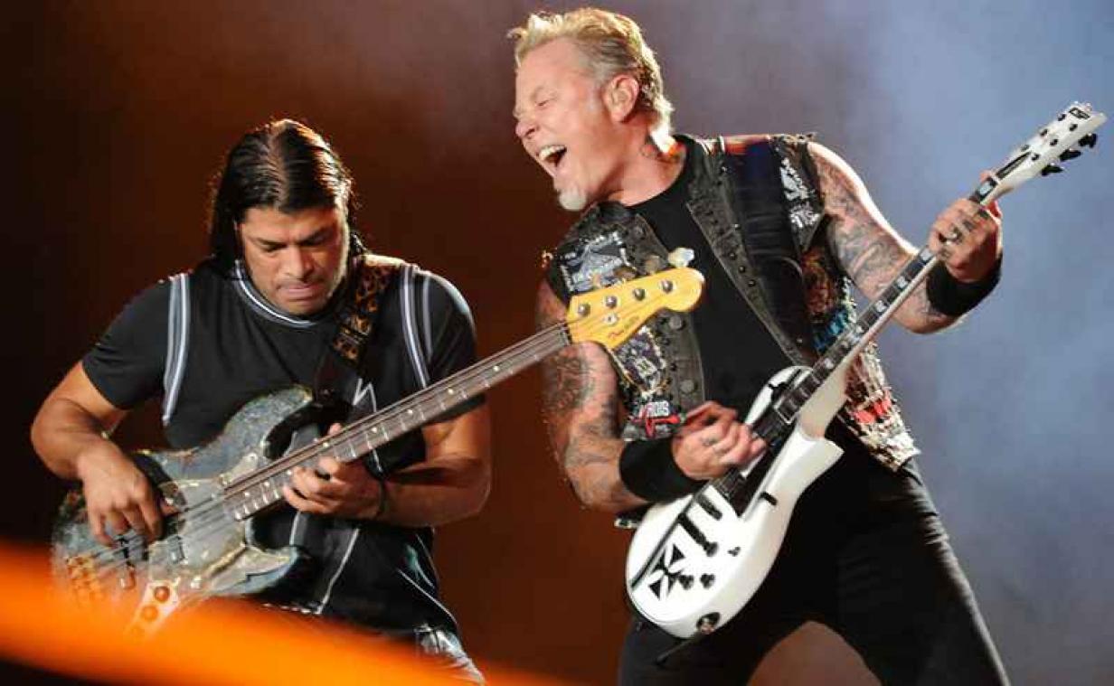 Metallica komt dit jaar twee keer naar het Sportpaleis