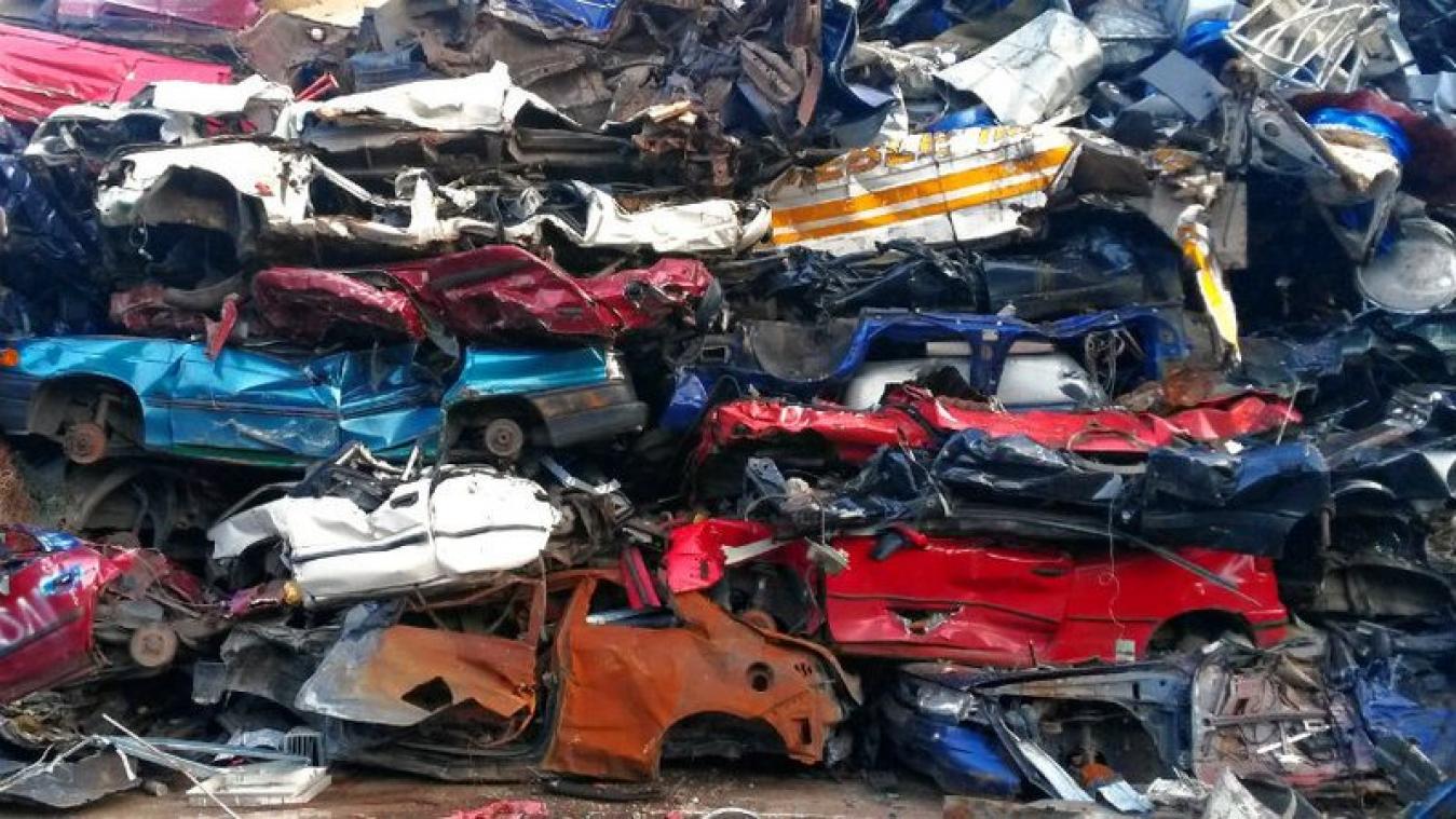 Foutparkeren in Oostende? Auto op de schroothoop