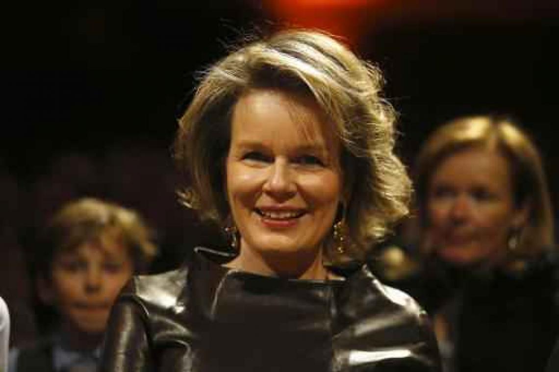 Koningin Mathilde bezoekt jeugdzorgcentrum De Wissel