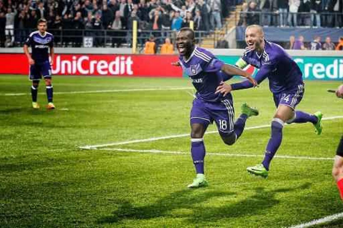 Europa League - Acheampong schenkt Anderlecht eerste kwartfinale in twintig jaar