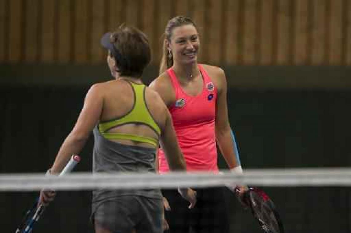 Fed Cup - Yanina Wickmayer past voor duel met Rusland