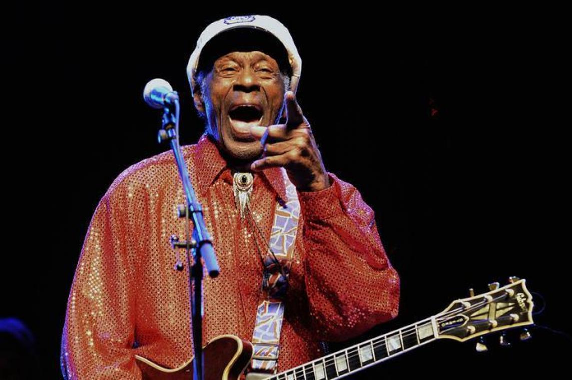 Muziekwereld reageert bedroefd op dood Chuck Berry