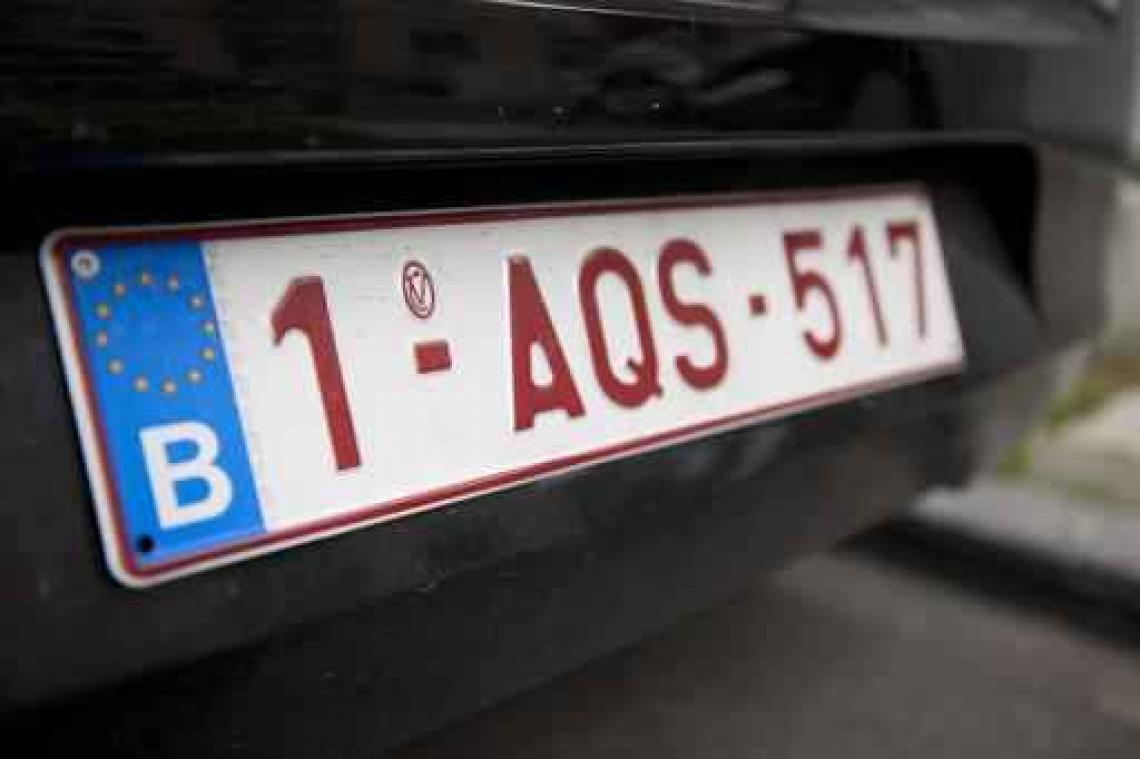 Op drie jaar tijd meer dan 58.000 nummerplaten gestolen