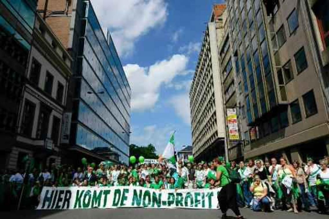 Social-profit betoogt morgen opnieuw in Brussel voor nieuw sociaal akkoord