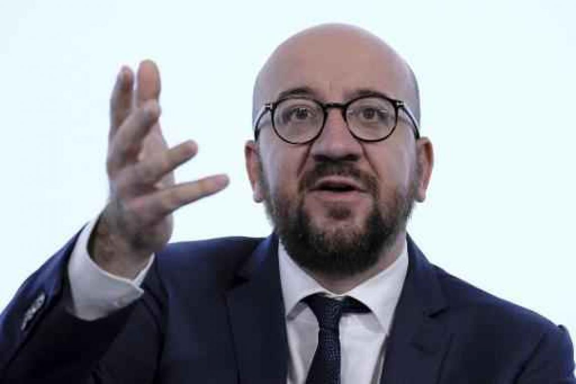 Michel: "Eindelijk kunnen de onderhandelingen over de Brexit van start gaan"