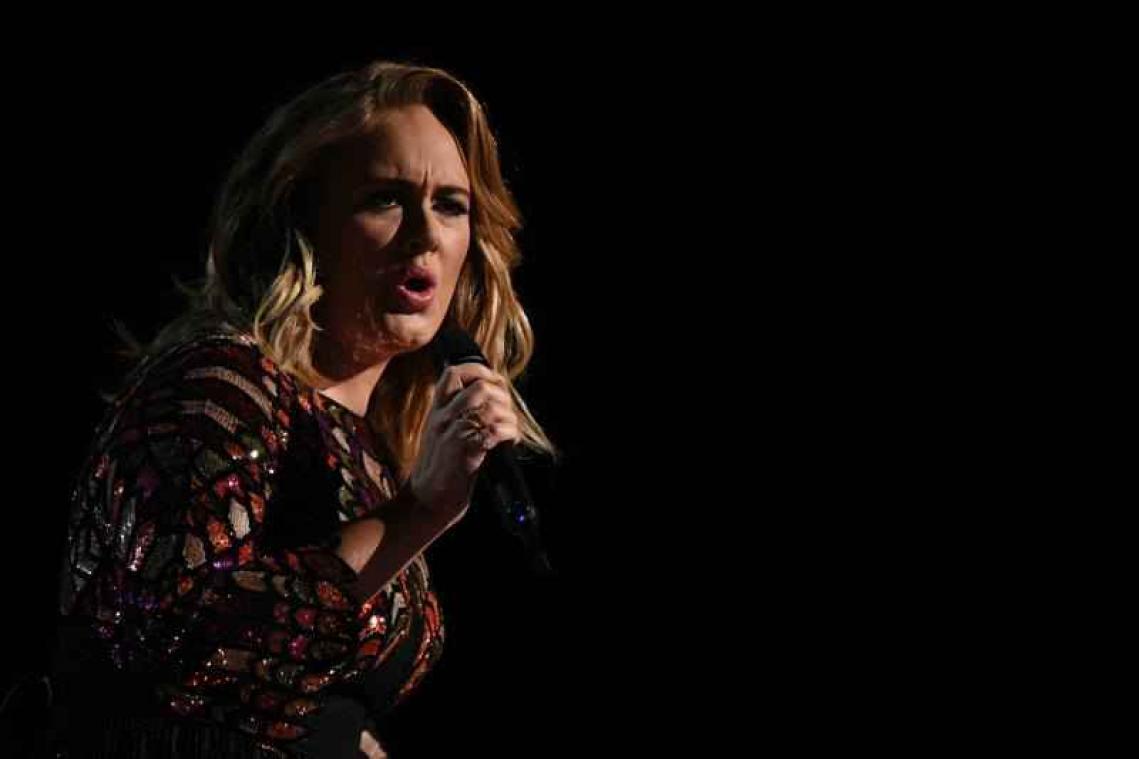 Adele geeft veiligheidsagent een forse uitbrander