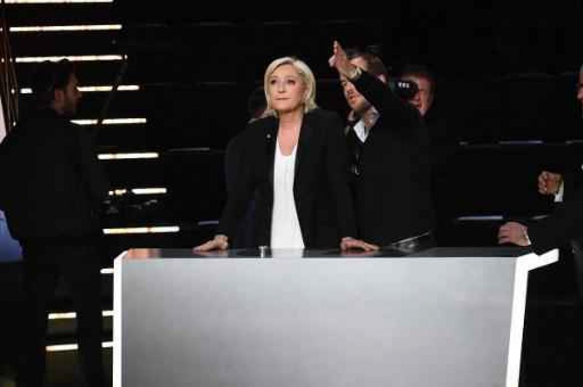 Franse presidentsverkiezingen - Marine Le Pen wil weten "wie naar België trekt om wapens te kopen"