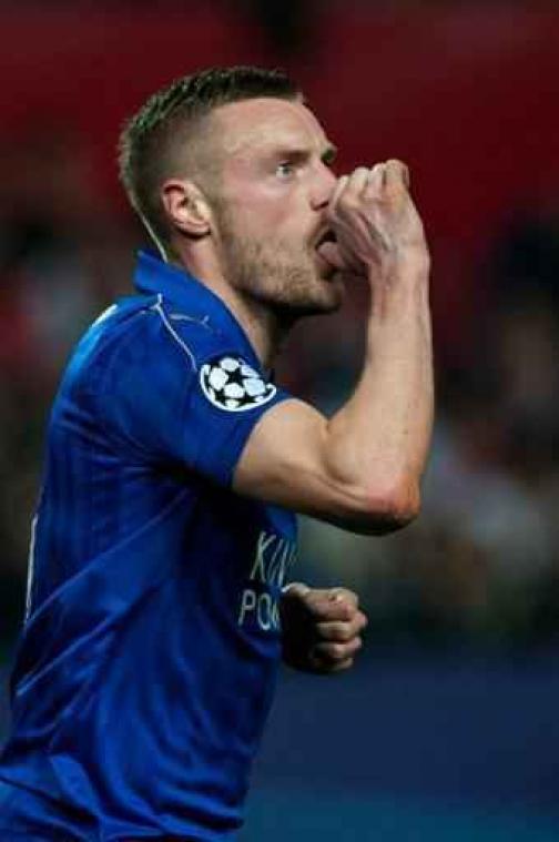 Jamie Vardy (Leicester) kreeg doodsbedreigingen na ontslag Ranieri