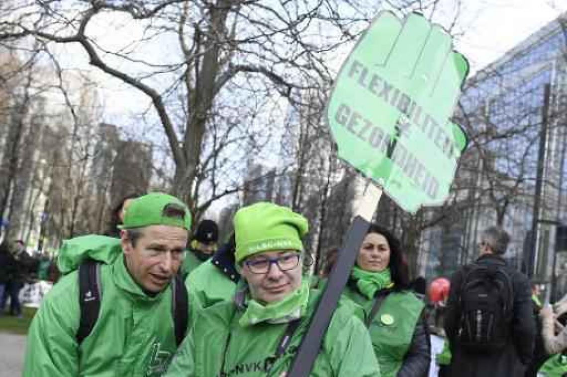 12.000 mensen verzamelen in Brussel voor betoging socialprofitsector