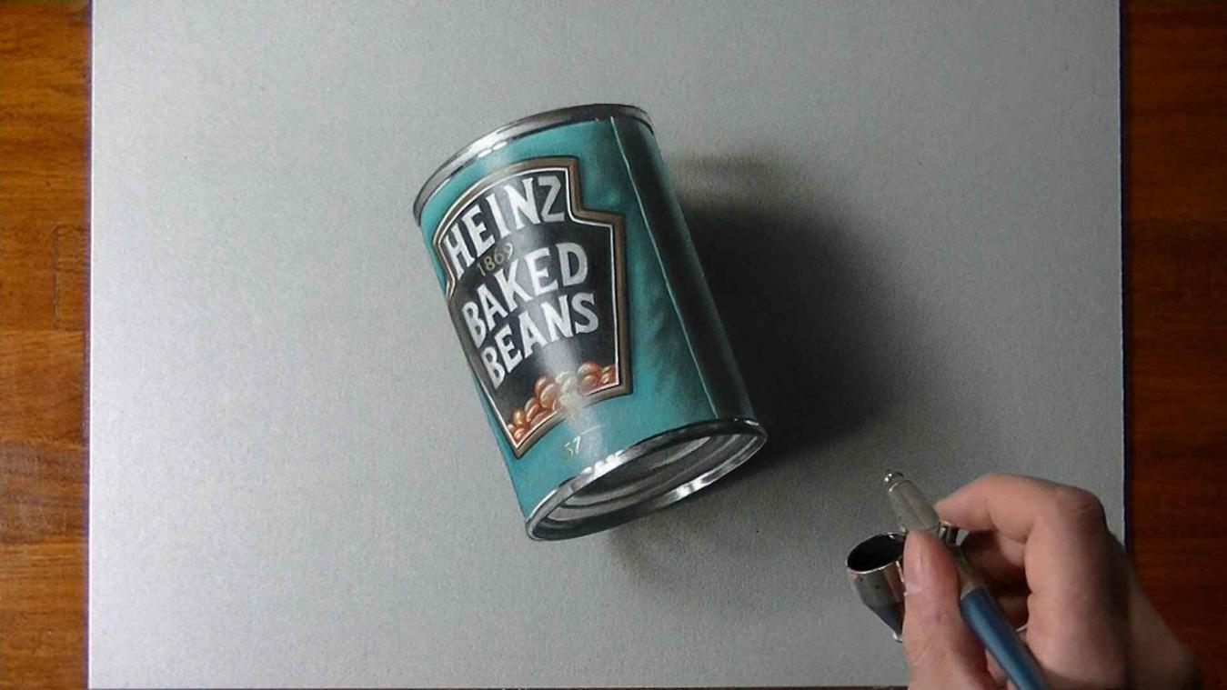 Geniale tekenaar maakt fotorealistische tekeningen van alledaagse objecten