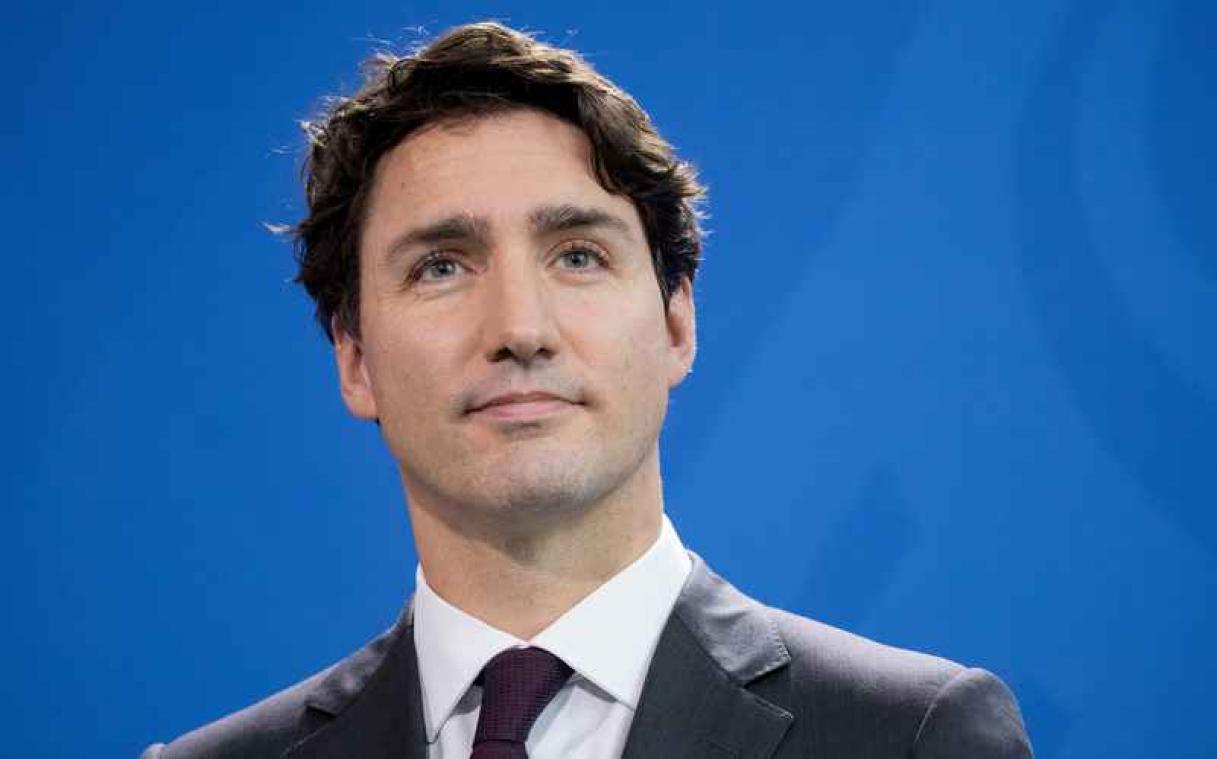 Kartonnen versie van Trudeau verboden voor Canadese diplomaten