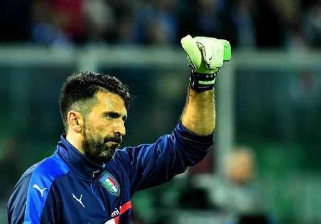 Kwal. WK 2018 - Gianluigi Buffon zet met 168 caps Europees record op zijn naam