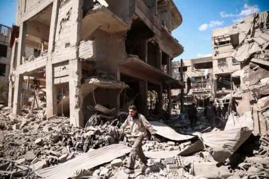 16 burgerdoden bij luchtaanval nabij Damascus