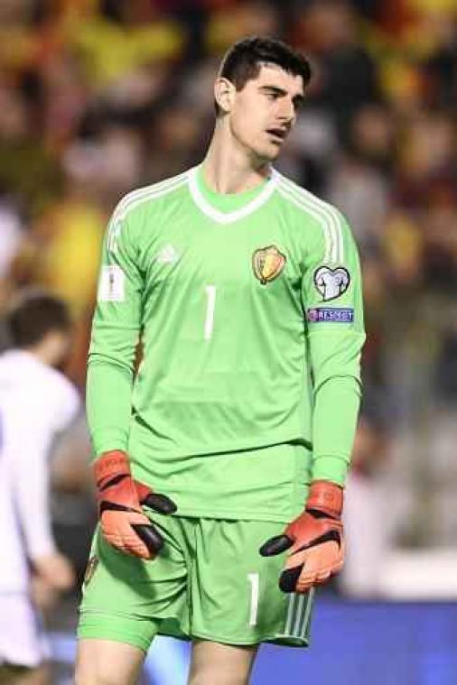 Rode Duivels - Thibaut Courtois: "Gelukkig blijven we leider dankzij late gelijkmaker van Romelu"