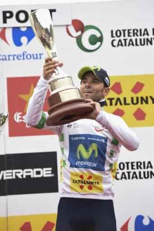 Valverde wint slotrit en pakt eindzege Ronde van Catalonië