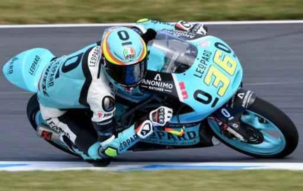 WK snelheid - GP van Qatar - Overwinning voor Spanjaard Joan Mir (Honda) in Moto3, Livio Loi (Honda) 12e