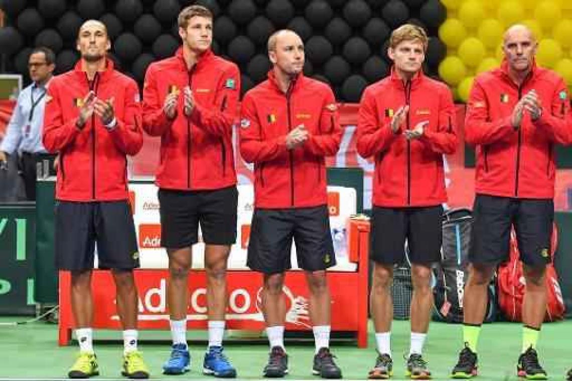 Van Herck heeft selectie voor duel Davis Cup tegen Italië, met Goffin, rond